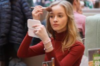 Портрет девушки на кастинге Мисс Россия