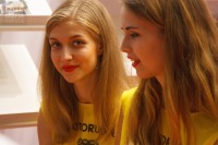 Красивые модели выставки ММАС 2016