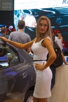 Модель на выставке ММАС 2016