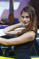 Симпатичная стендистка выставки ММАС 2016