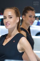Портрет модели на выставке ММАС 2016