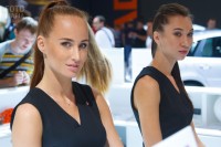 Портрет модели на выставке ММАС 2016