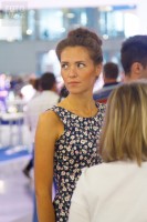 Девушка на выставке ММАС 2016