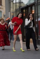 Фотоохота на девушку на улице