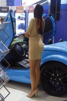 Девушка Автомаг на выставке ММАС 2016