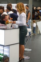 Фотоохота на стендистку выставки ММАС 2016